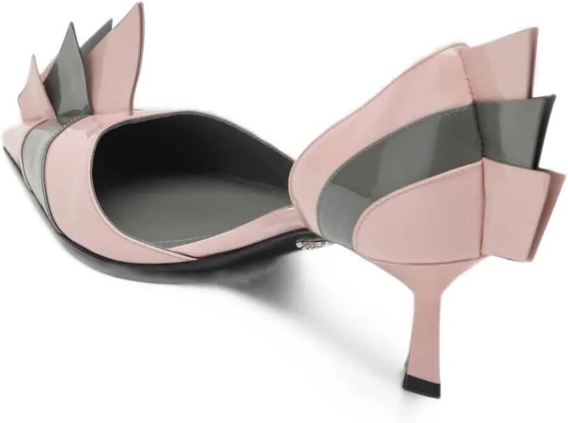 Prada patent leather pumps Roze - Foto 4
