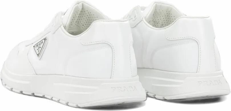 Prada Prax 01 Re-Nylon and brushed leather sneakers Wit - Foto 4