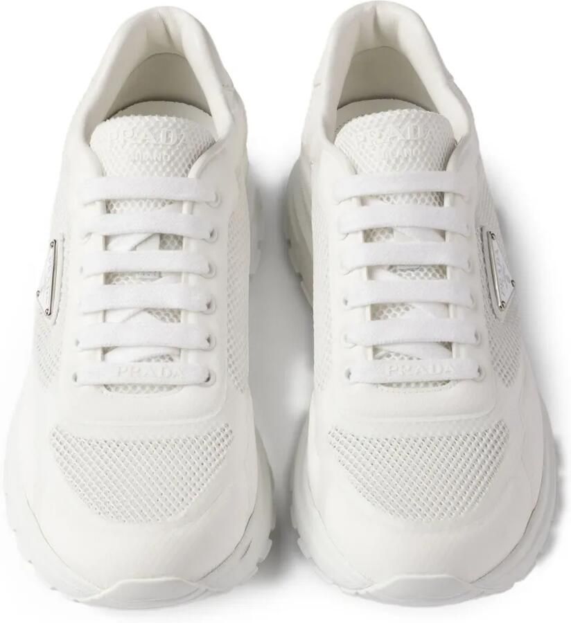 Prada Prax 2.0 sneakers met vlakken Wit - Foto 2