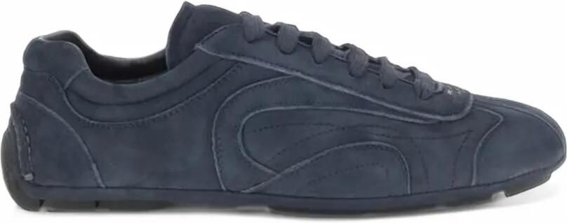 Prada Re-Edition leather sneakers Blauw
