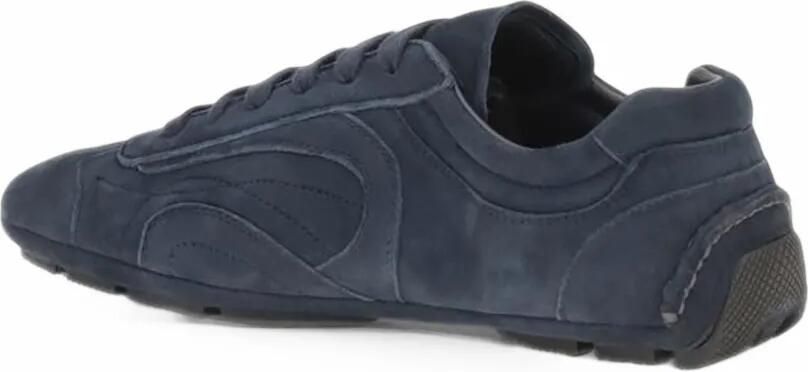 Prada Re-Edition leather sneakers Blauw - Foto 3