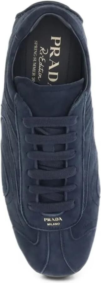 Prada Re-Edition leather sneakers Blauw - Foto 4