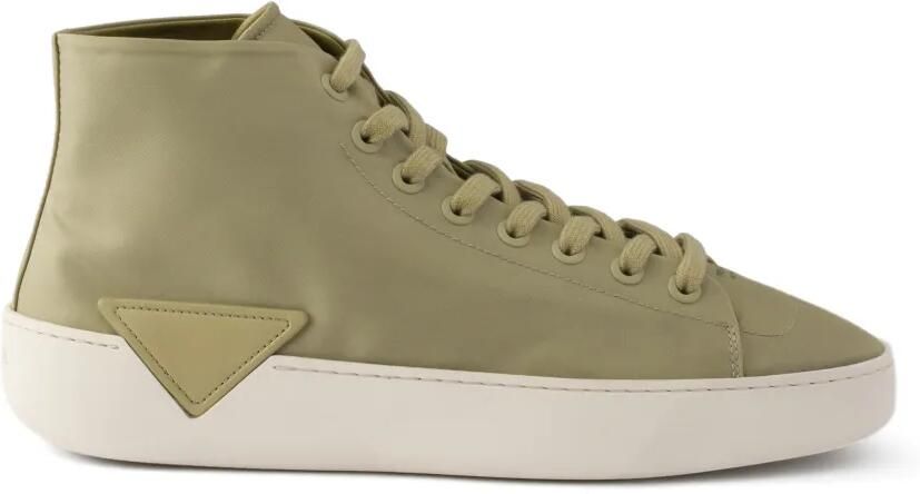 Prada Re-Nylon high-top sneakers Groen - Foto 5