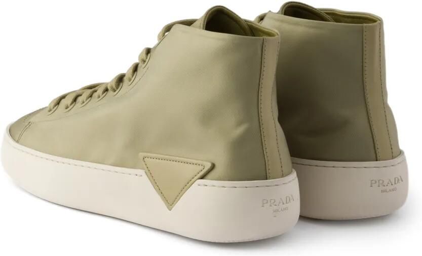 Prada Re-Nylon high-top sneakers Groen - Foto 3