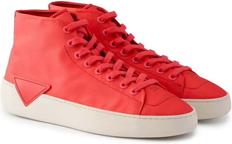 Prada Re-Nylon high-top sneakers Rood - Foto 5