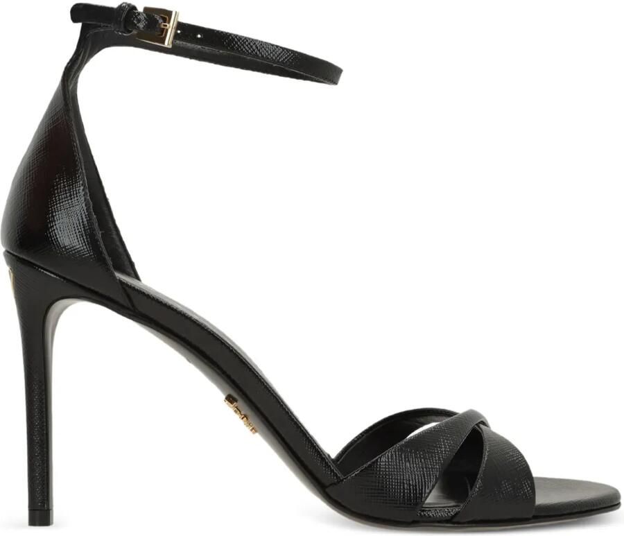Prada Sandalen met gekruiste bandjes Zwart