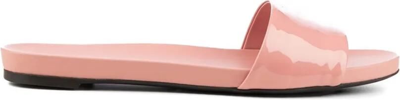 Prada Sandalen met gelakte afwerking Roze