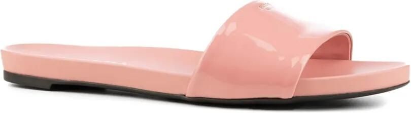 Prada Sandalen met gelakte afwerking Roze - Foto 3