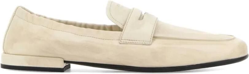 Prada Shuffle leren loafers Wit