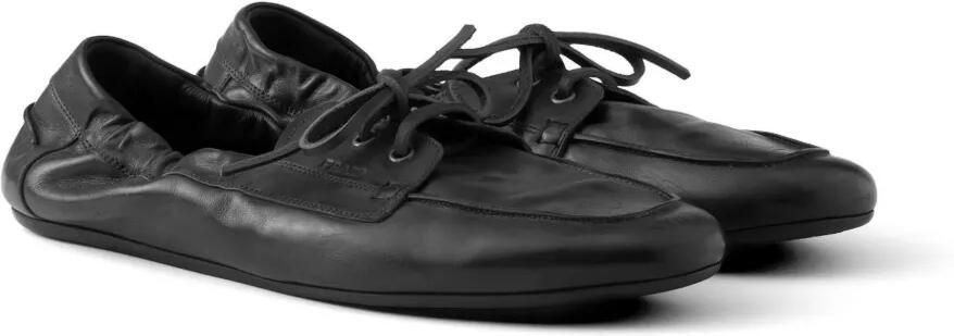 Prada Shuffle leren veterschoenen Zwart - Foto 5