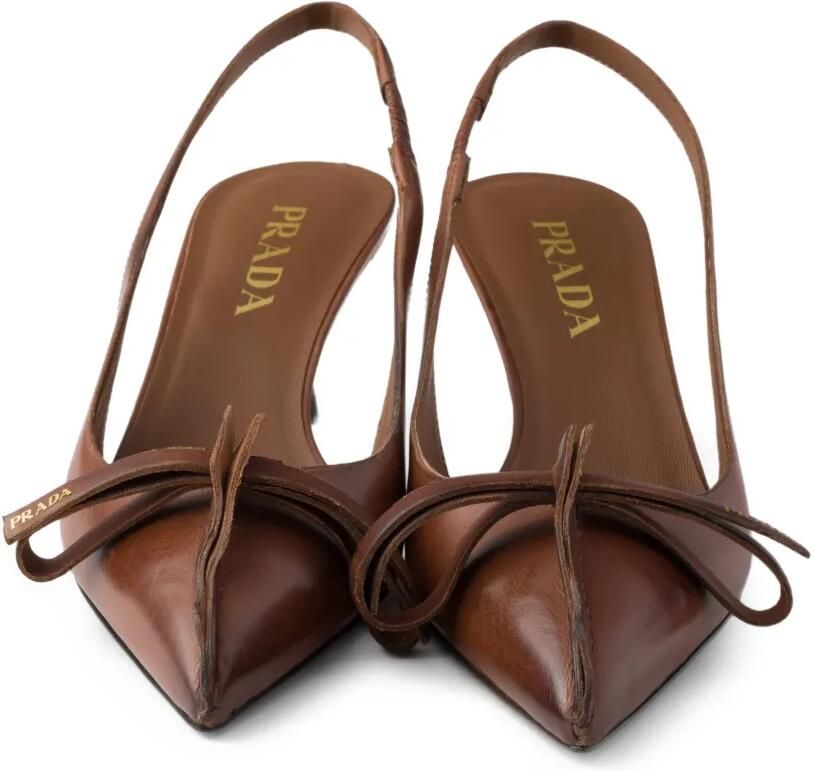 Prada Slingback pumps Bruin - Foto 2