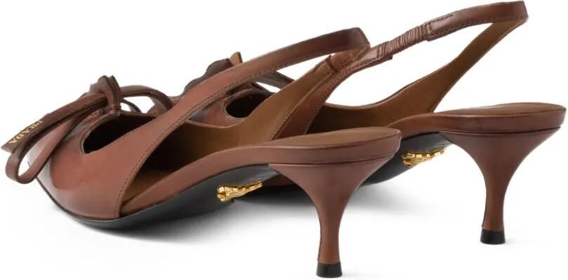 Prada Slingback pumps Bruin - Foto 5