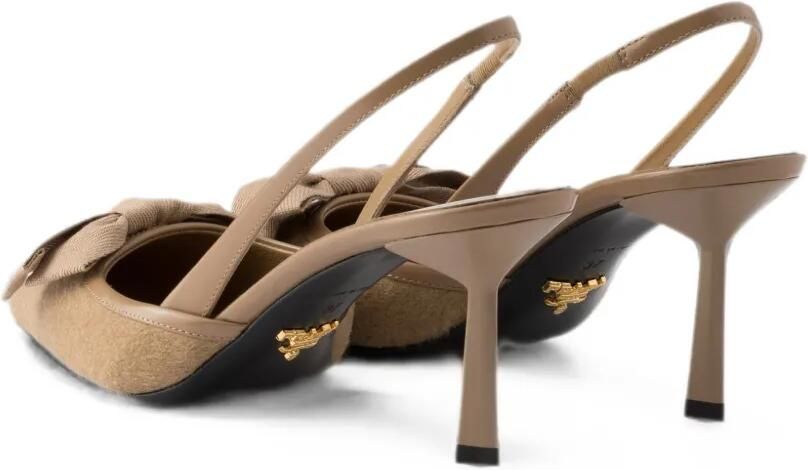 Prada Slingback pumps Bruin - Foto 5