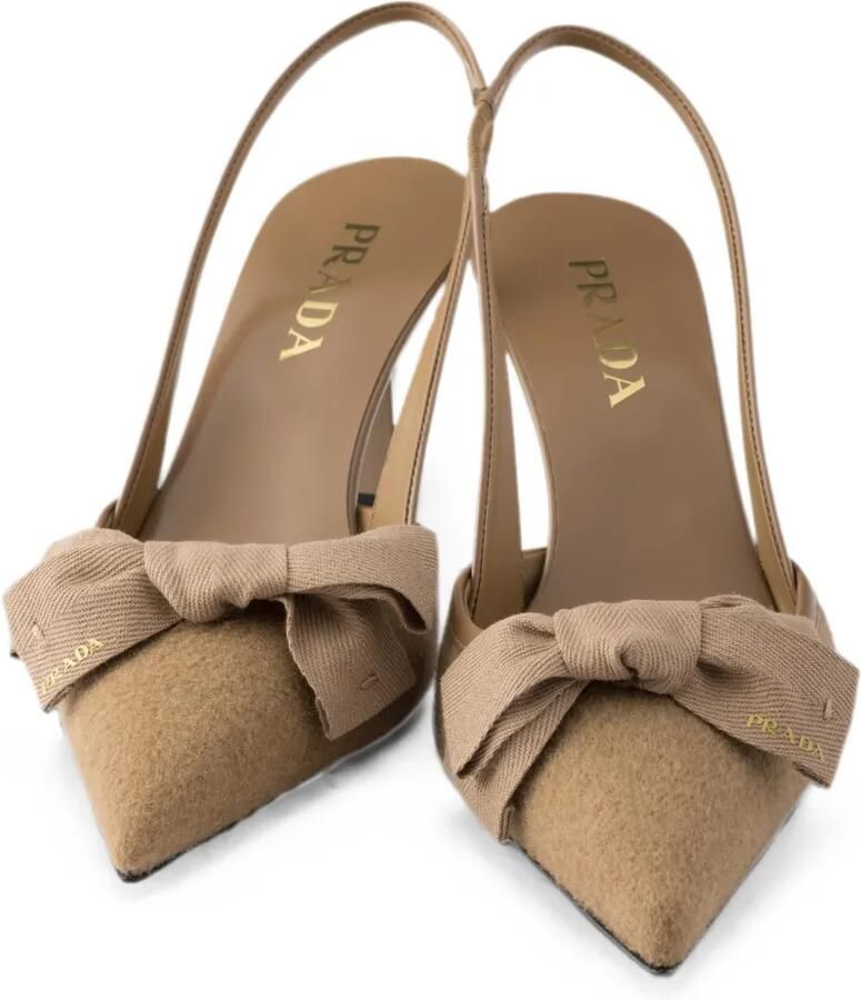 Prada Slingback pumps Bruin - Foto 2