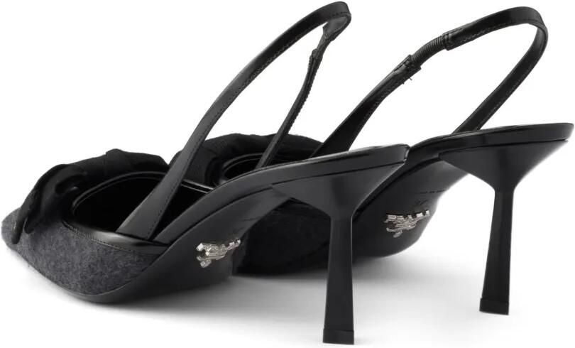 Prada Slingback pumps Grijs - Foto 5