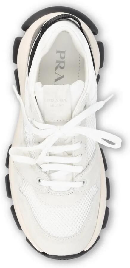 Prada Sneakers met logopatch Beige - Foto 2