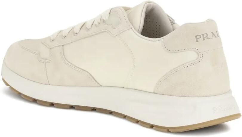 Prada Sneakers met triangel-logo Beige - Foto 2