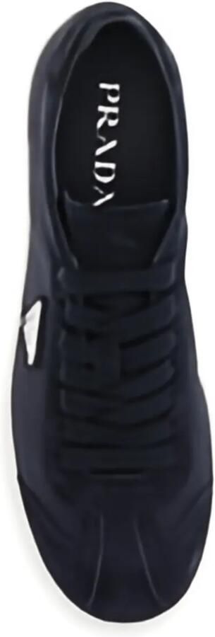 Prada Sneakers met triangel logo Blauw - Foto 4