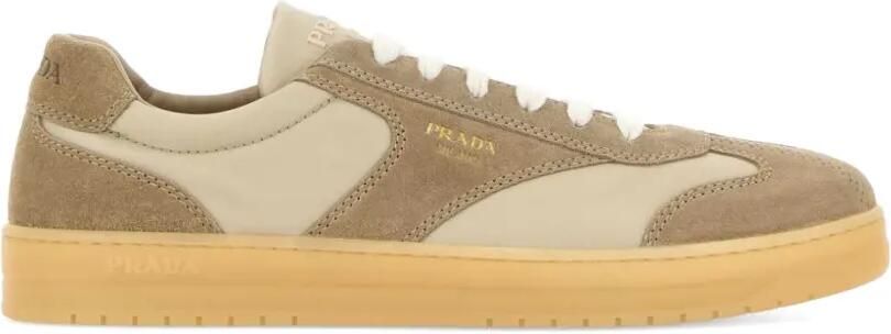 Prada Sneakers met vlakken Beige