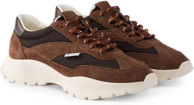 Prada Sneakers met vlakken Bruin