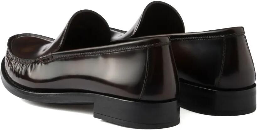 Prada Sneakers van geborsteld leer Bruin - Foto 4