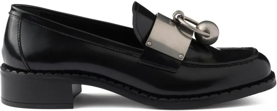 Prada Sneakers van geborsteld leer Zwart