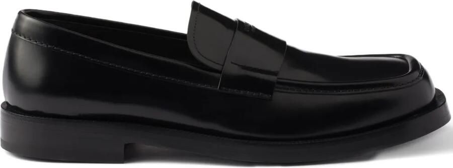 Prada Sneakers van geborsteld leer Zwart