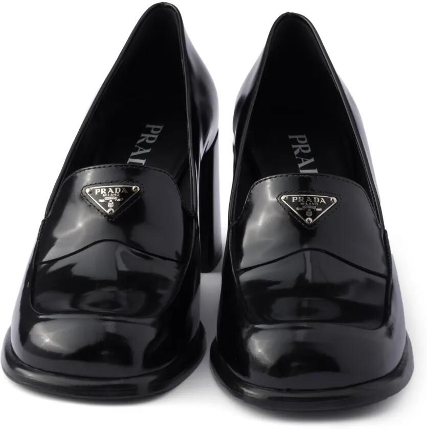 Prada Sneakers van geborsteld leer Zwart - Foto 2