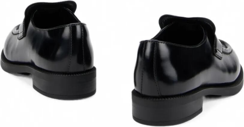 Prada Sneakers van geborsteld leer Zwart - Foto 2
