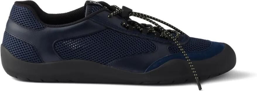 Prada Speedrock geometrische sneakers Blauw