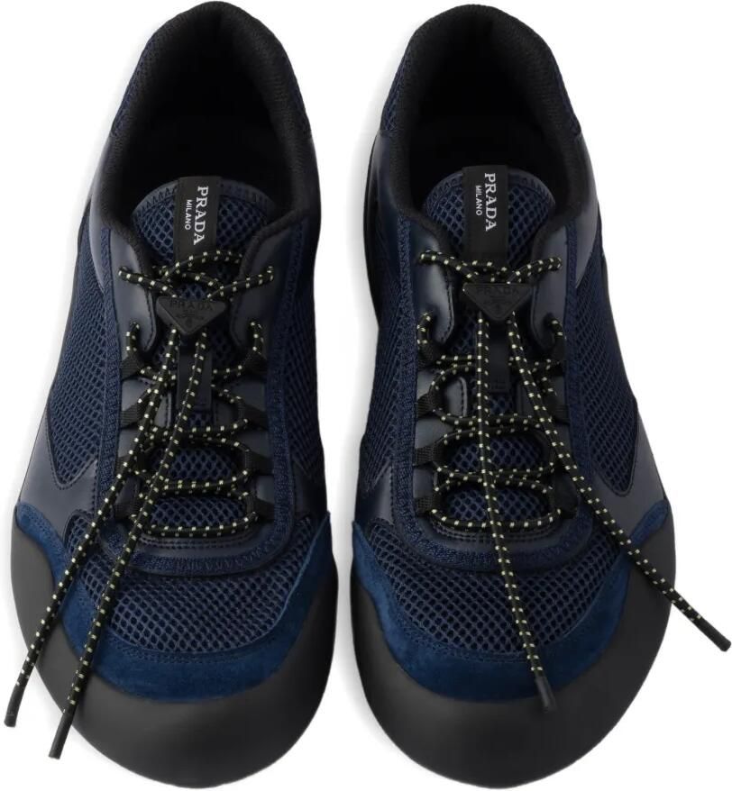 Prada Speedrock geometrische sneakers Blauw - Foto 2