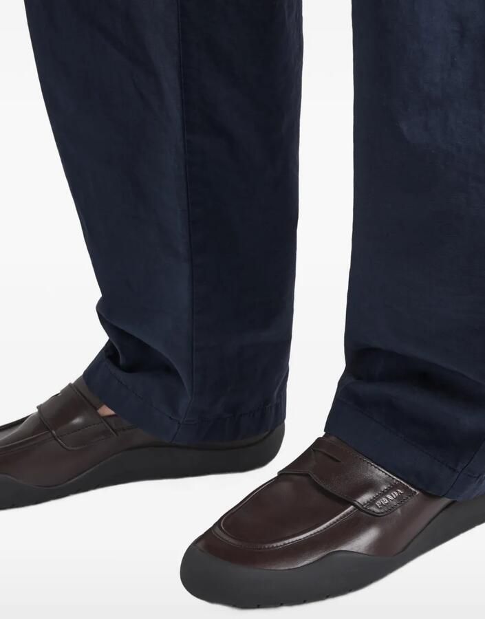 Prada Speedrock leren loafers Bruin - Foto 3