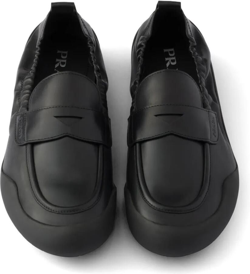 Prada Speedrock leren loafers Zwart - Foto 2
