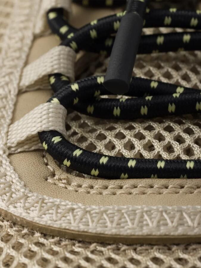 Prada Speedrock mesh stof sneakers Beige - Foto 3
