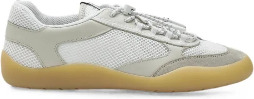 Prada Speedrock mesh stof sneakers Wit