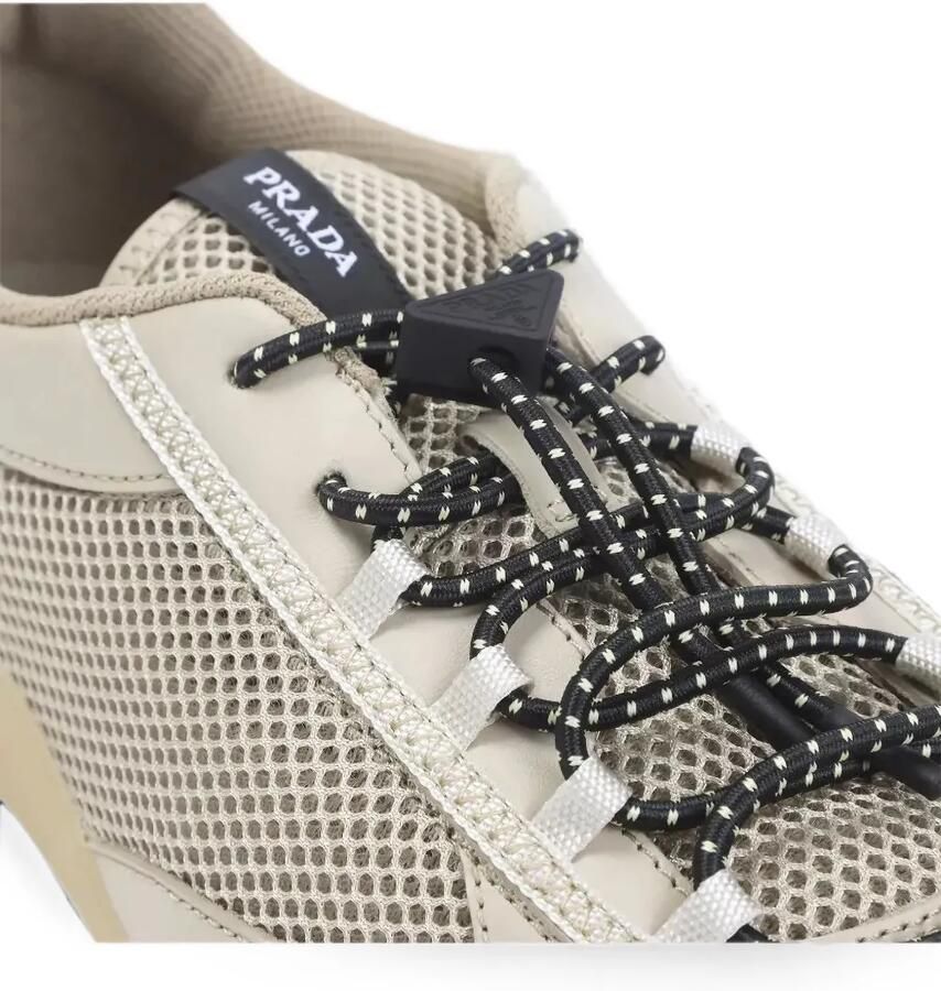 Prada Speedrock sneakers met leren afwerking Wit - Foto 2