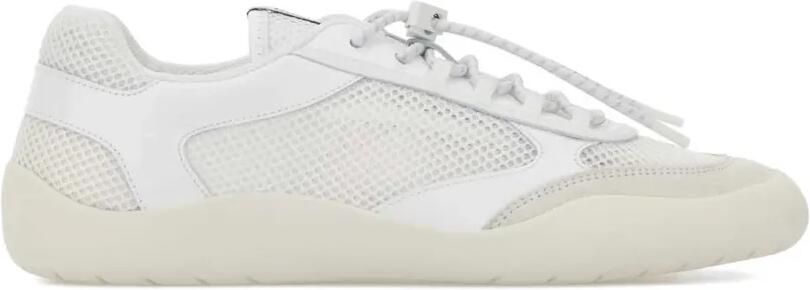 Prada Speedrock sneakers met mesh vlakken Wit
