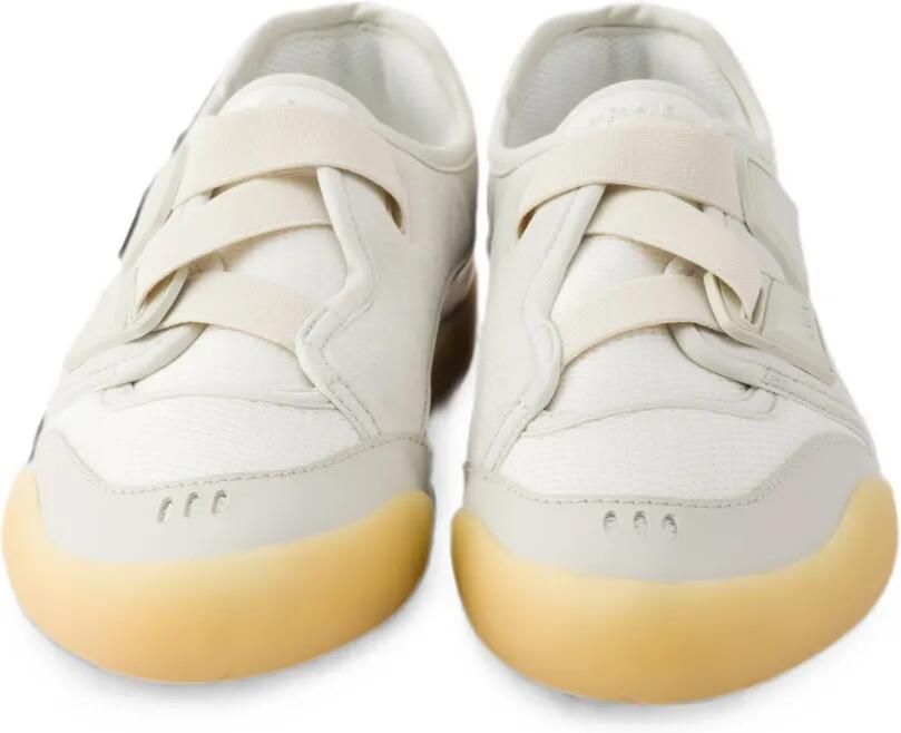Prada Speedrock technische mesh en leren sneakers Beige - Foto 3