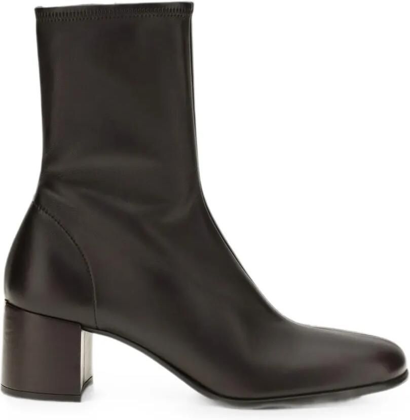 Prada Stretch nappaleren laarzen Zwart