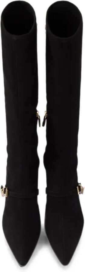 Prada Stretch suède laarzen Zwart - Foto 5