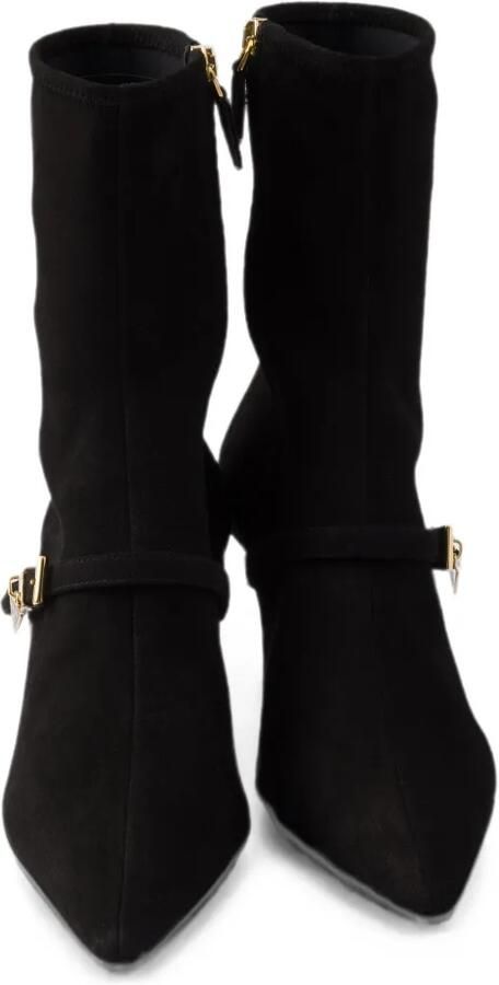 Prada Stretch suède laarzen Zwart - Foto 4