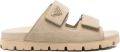 Prada Suède andalen met band Beige - Beige