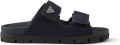 Prada Suède andalen met band Blauw - Blauw