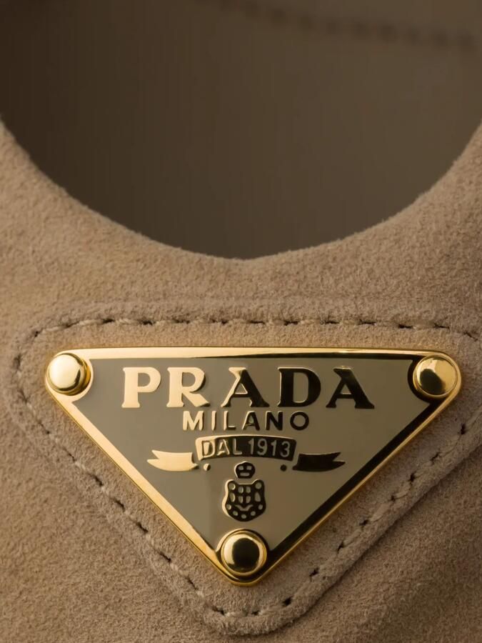 Prada Suède ballerina's Beige - Foto 3