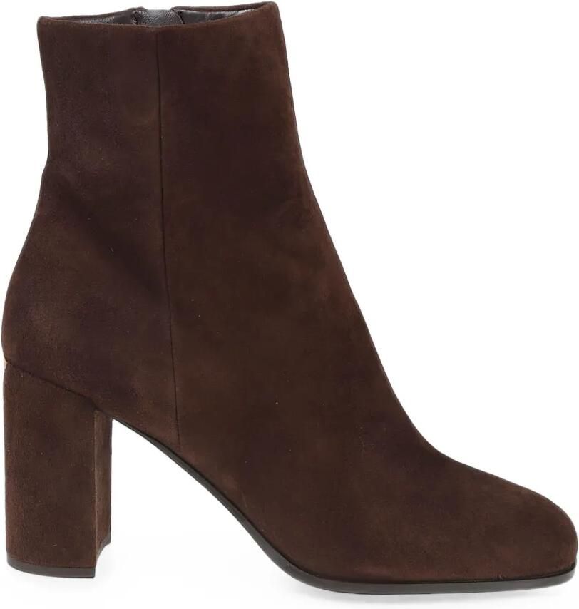 Prada Suède enkellaarzen Bruin