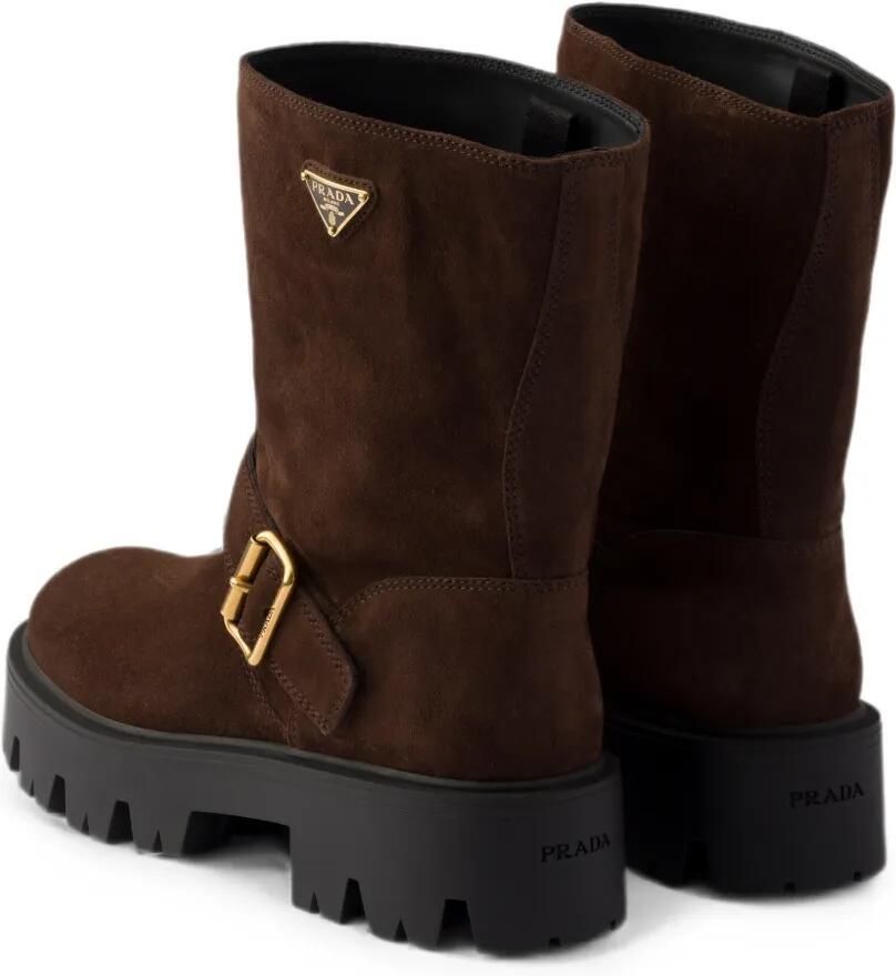 Prada Suède laarzen Bruin - Foto 2
