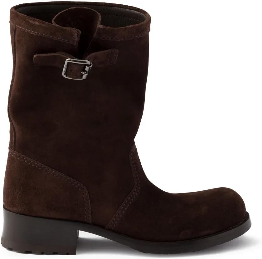Prada Suède laarzen Bruin