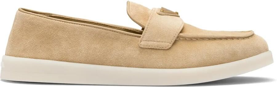 Prada Suède loafers Beige
