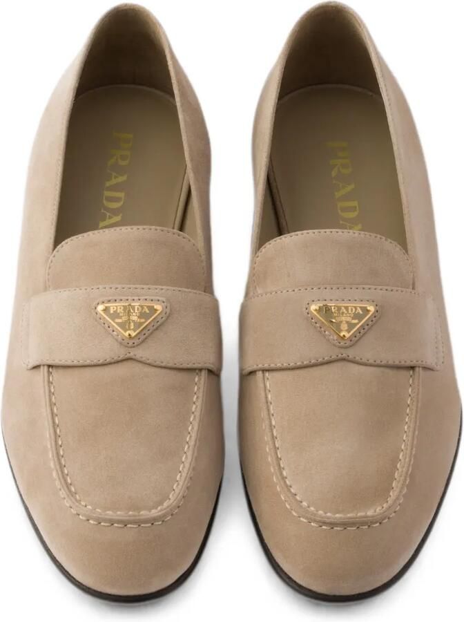 Prada Suède loafers Beige - Foto 3