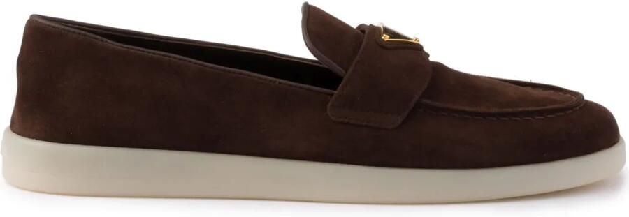 Prada Suède loafers Bruin